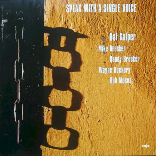 Speak With a Single Voice