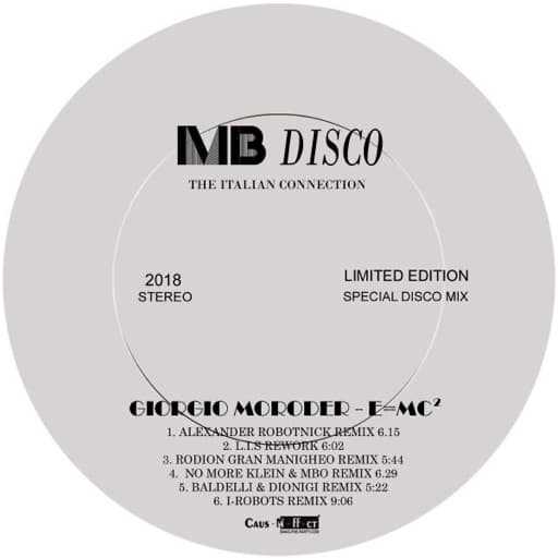 E=Mc2 (Remixes) - Single