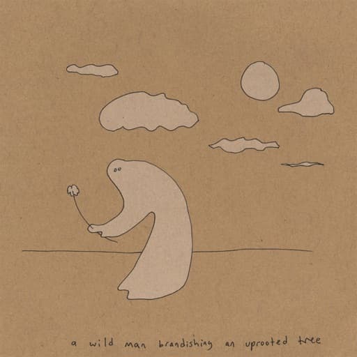 A Wild Man Brandishing an Uprooted Tree