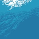 Album cover art for flood