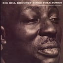 Album cover art for Big Bill Broonzy Sings Folk Songs