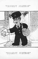 Album cover art for Corrupt Postman